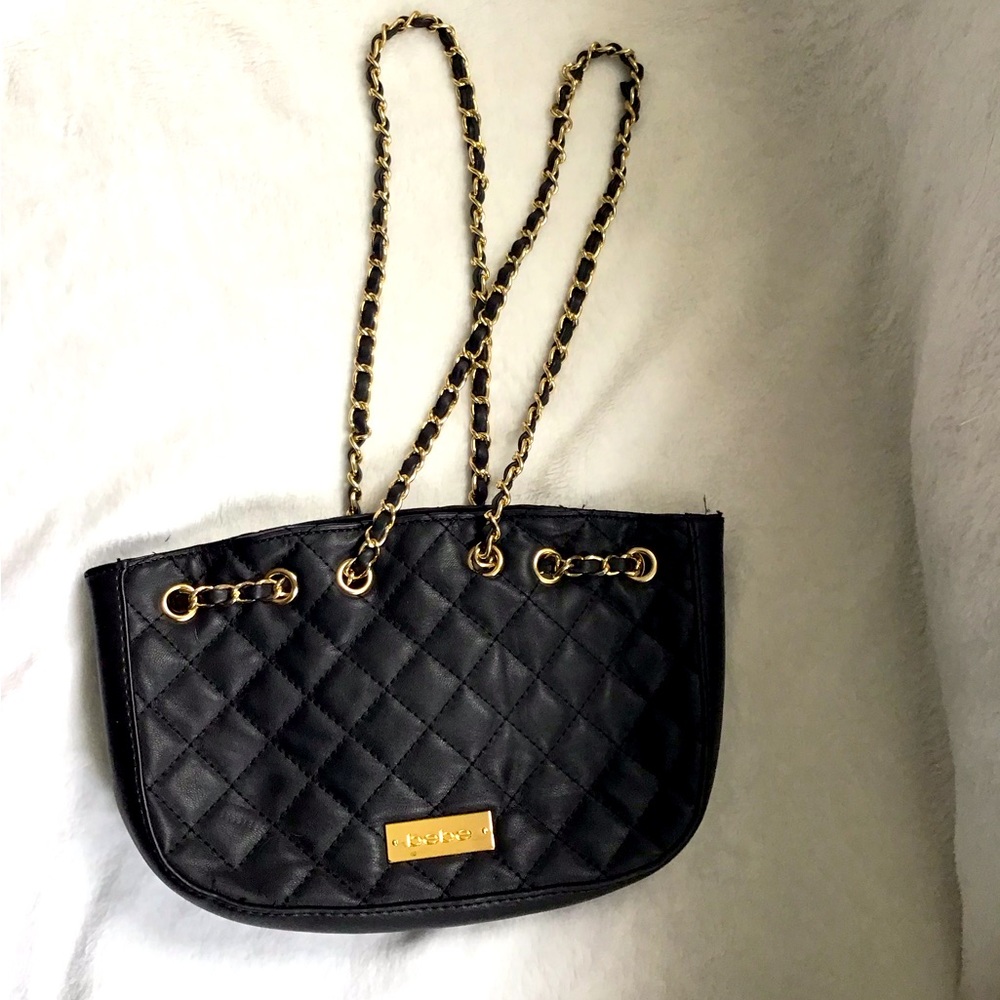 BEBE quilted purse